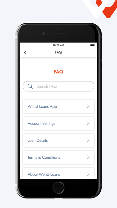WithU Loans Screenshot