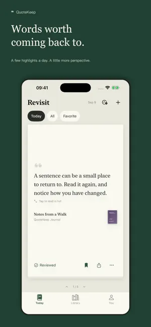 QuoteKeep: Book Highlights screenshot 1