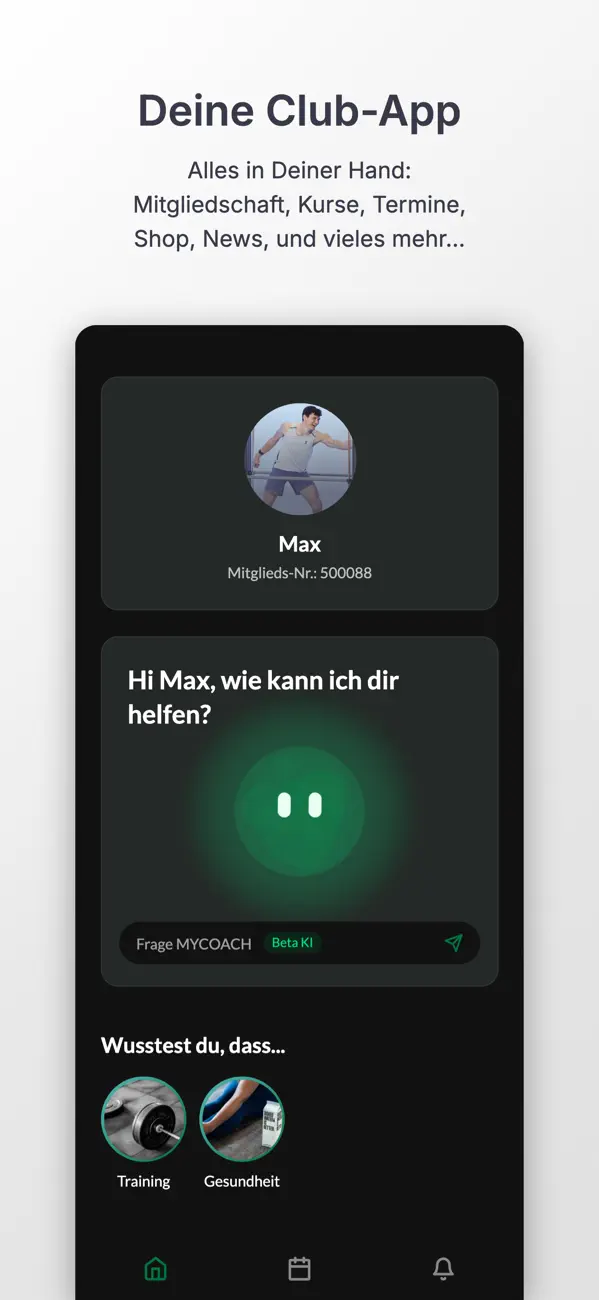 Screenshot #1 pour Gesundheit braucht Training