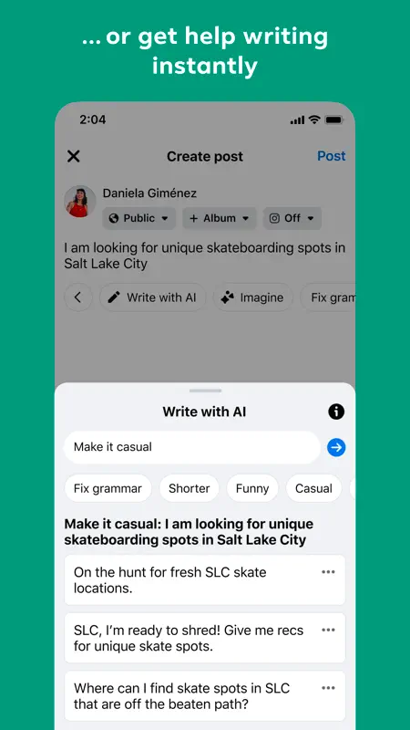 Facebook screenshot 9 of 10