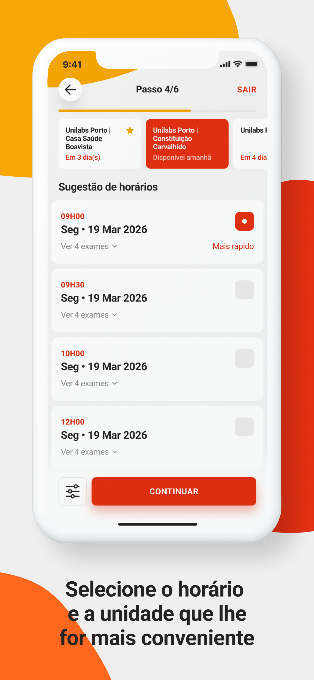 Saúde Unilabs screenshot 4