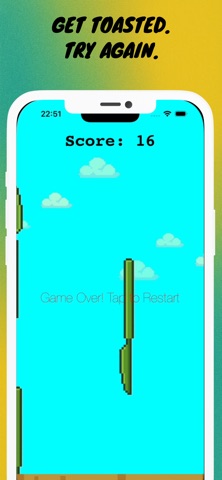 Flappy Toast Screenshot 8 of 10