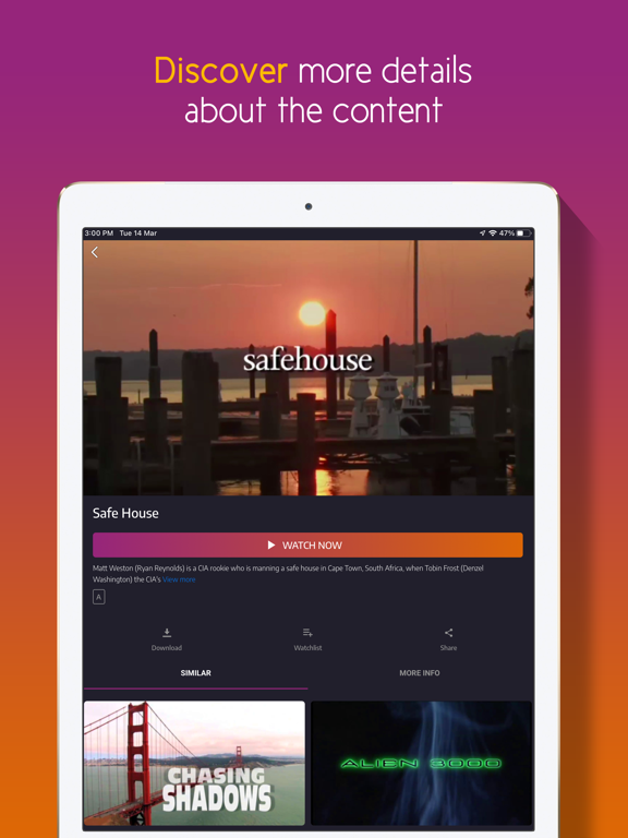 Screenshot #6 pour nexGTv:Live TV,Movies,Videos