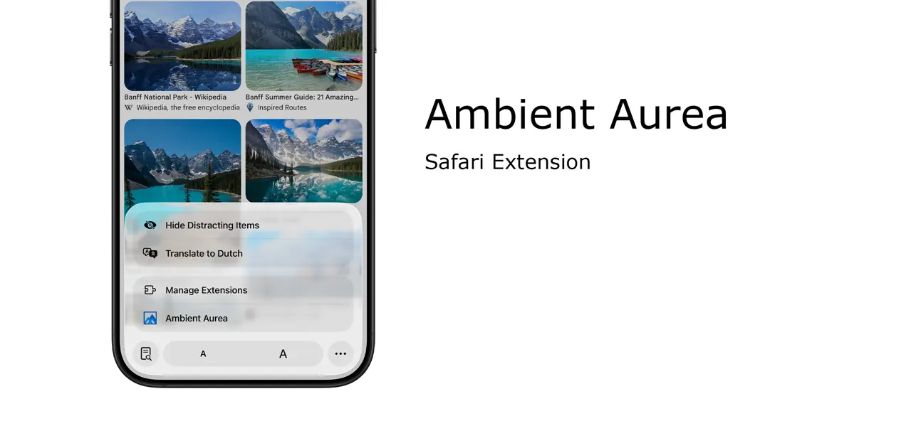 Screenshot #2 pour Ambient Aurea for Safari