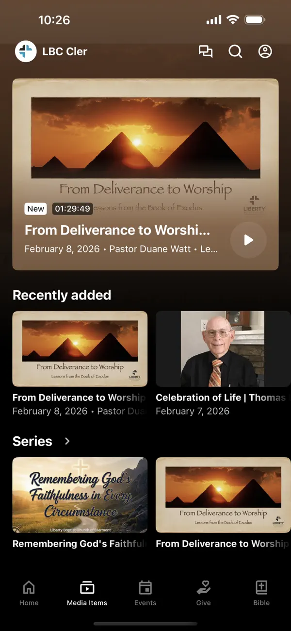 Screenshot #2 pour Liberty Baptist of Clermont