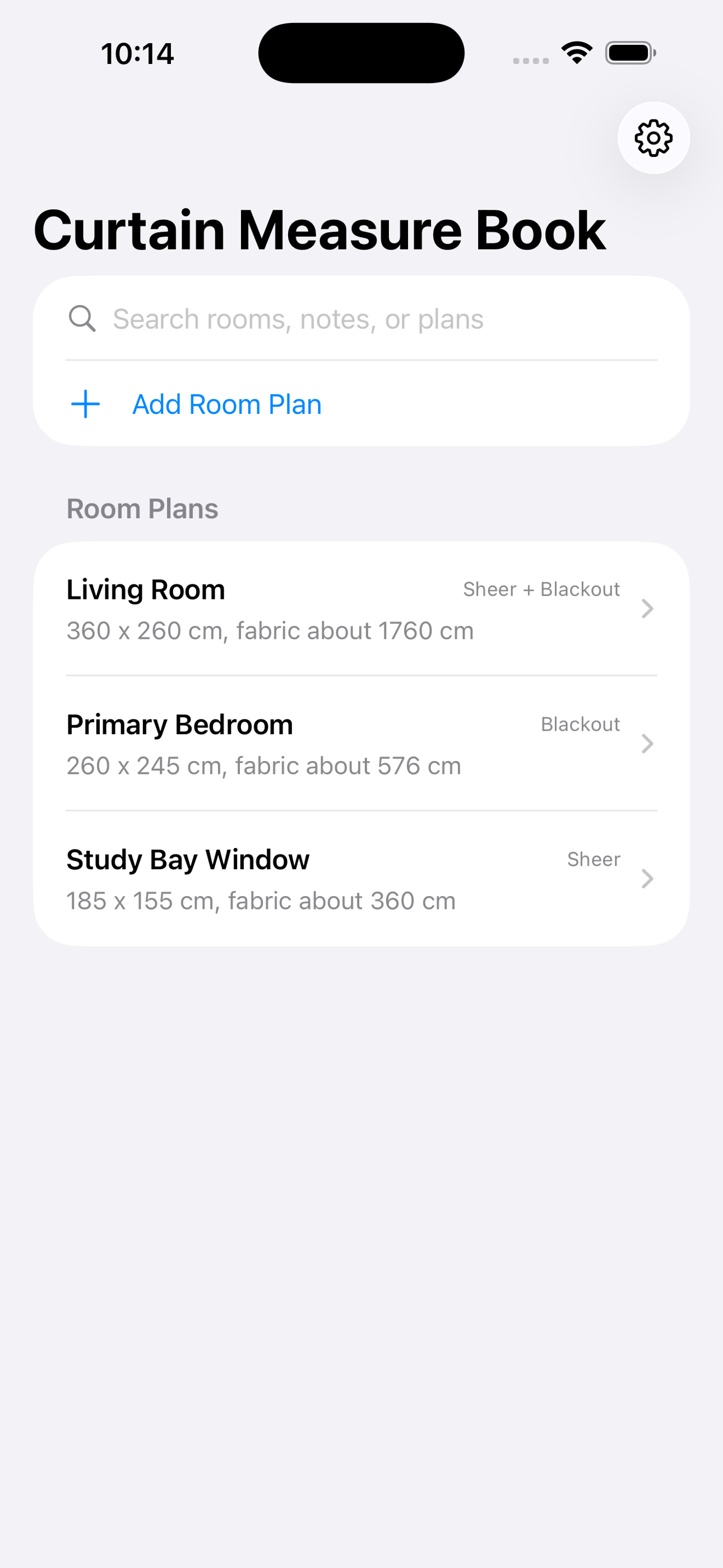 Curtain Fabric Calculator2026 screenshot 3