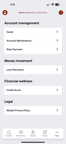 App screenshot
