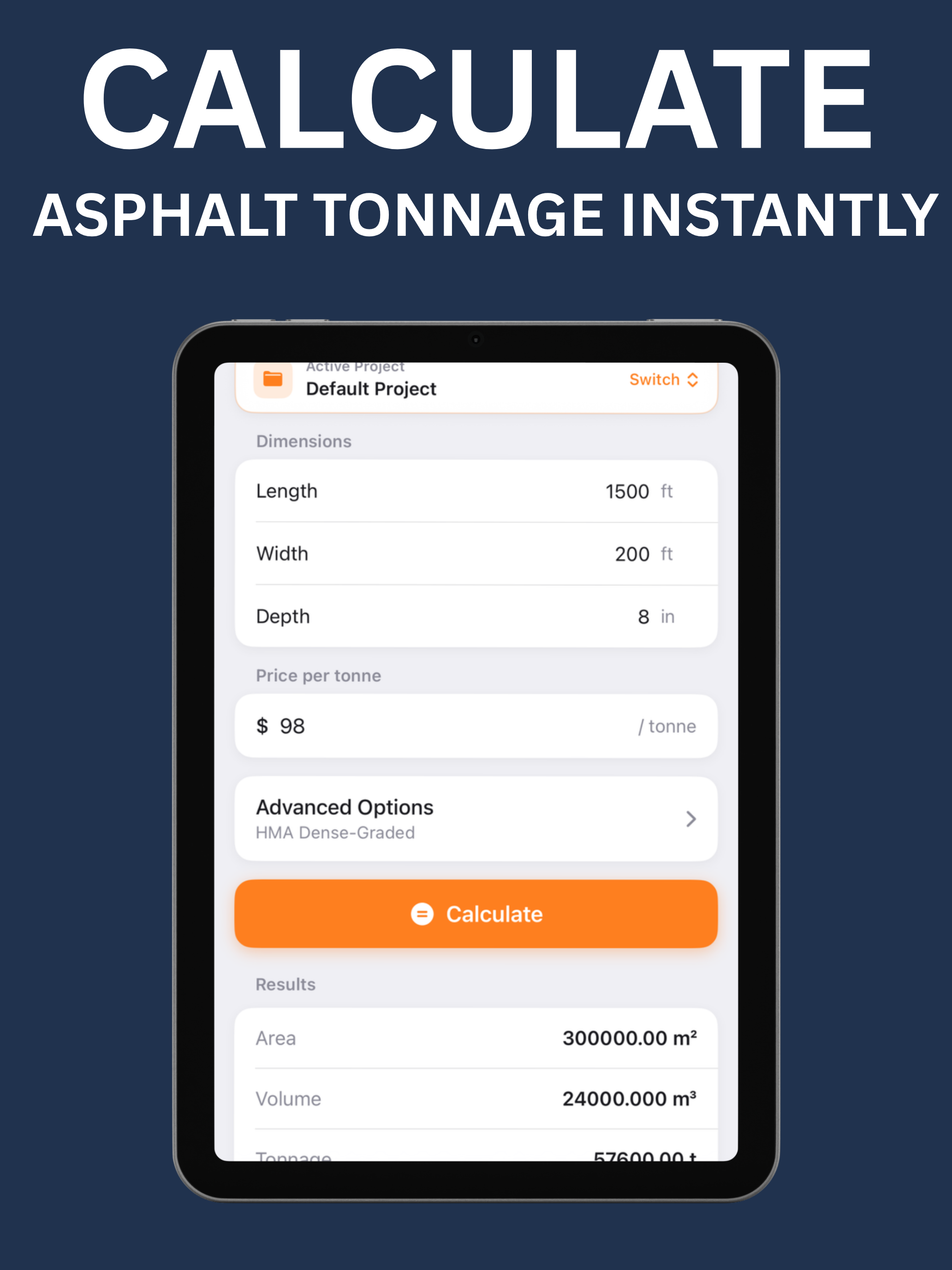 PavePro: Asphalt Calculator