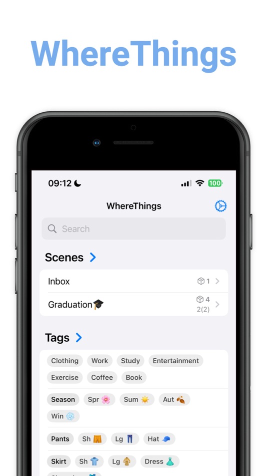 #1. WhereThings - Item Finder (iOS) Podle: 炎柏 何