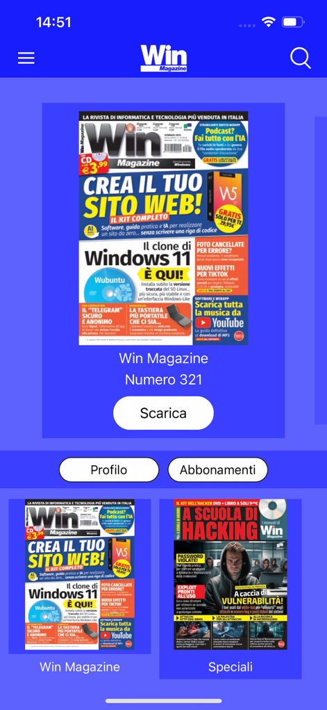 Win Magazine Italia - App de Noticias | MWM