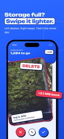 Swipe to Delete: StorageSwiper Screenshot 1 of 6