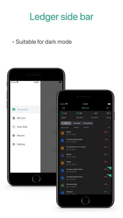 Bill List  - Capital Flows