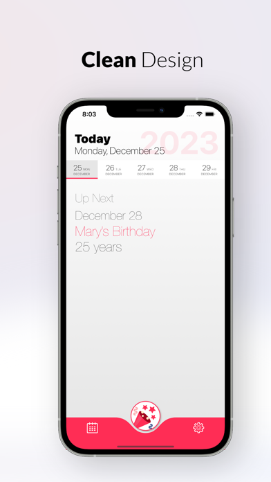 Anniday - Birthday Reminder Screenshot