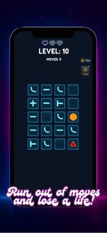 Neon Path Puzzle screenshot