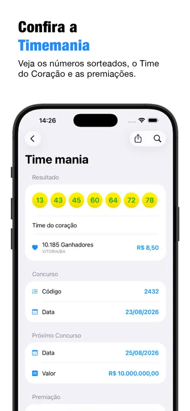 Loterias Brasil: Resultados screenshot 6 of 9
