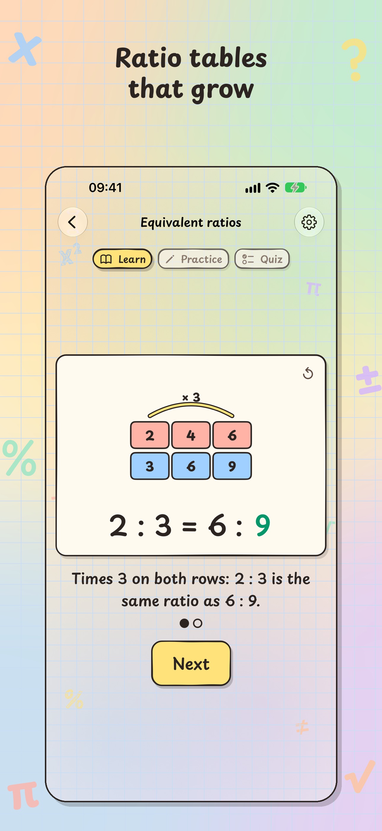 Screenshot 5 of Solve It! Pre-Algebra