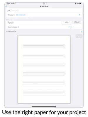 StaffPaper - music notebook screenshot 4
