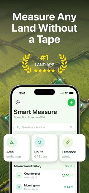 GPS fields area measure map |ㅤ screenshot 1