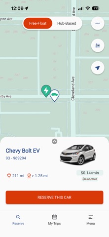 Evie Carshare Screenshot 3 of 4