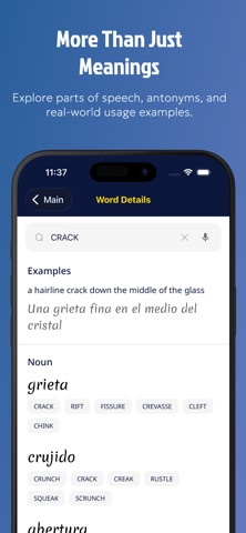 Spanish Dictionary: Translate+ screenshot