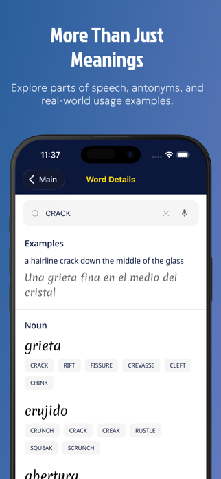 Spanish Dictionary: Translate+ Screenshot 2 of 5