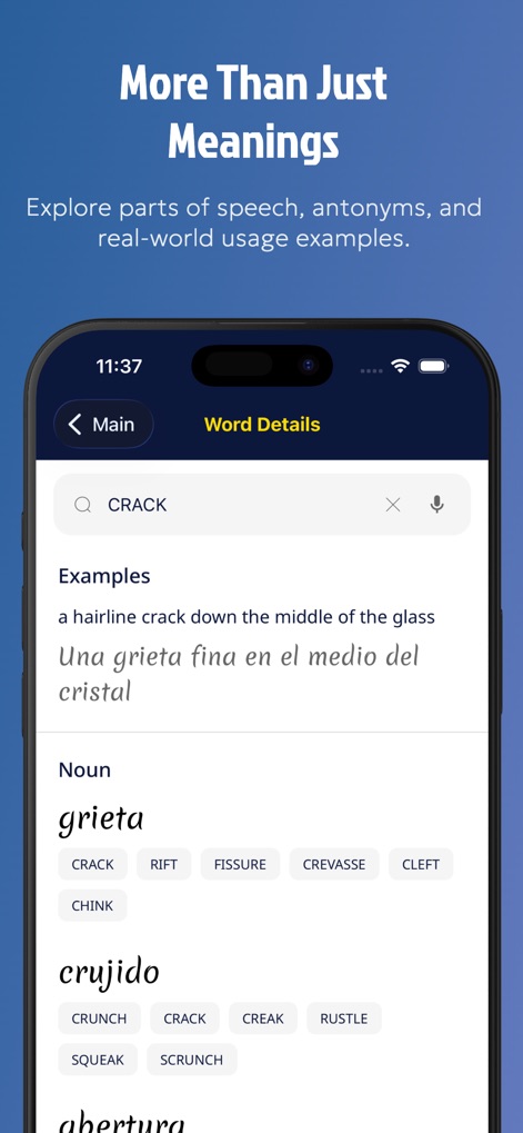 Spanish Dictionary: Translate+ - Reference App | MWM