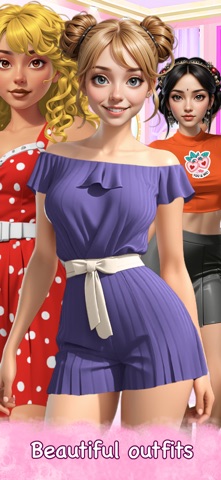 Fashion Pop! Dress up & Makeup iPhone screenshot