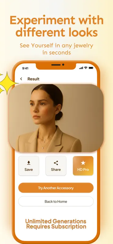 AI Jewelry Try-On: JewelryTry screenshot 3 of 4