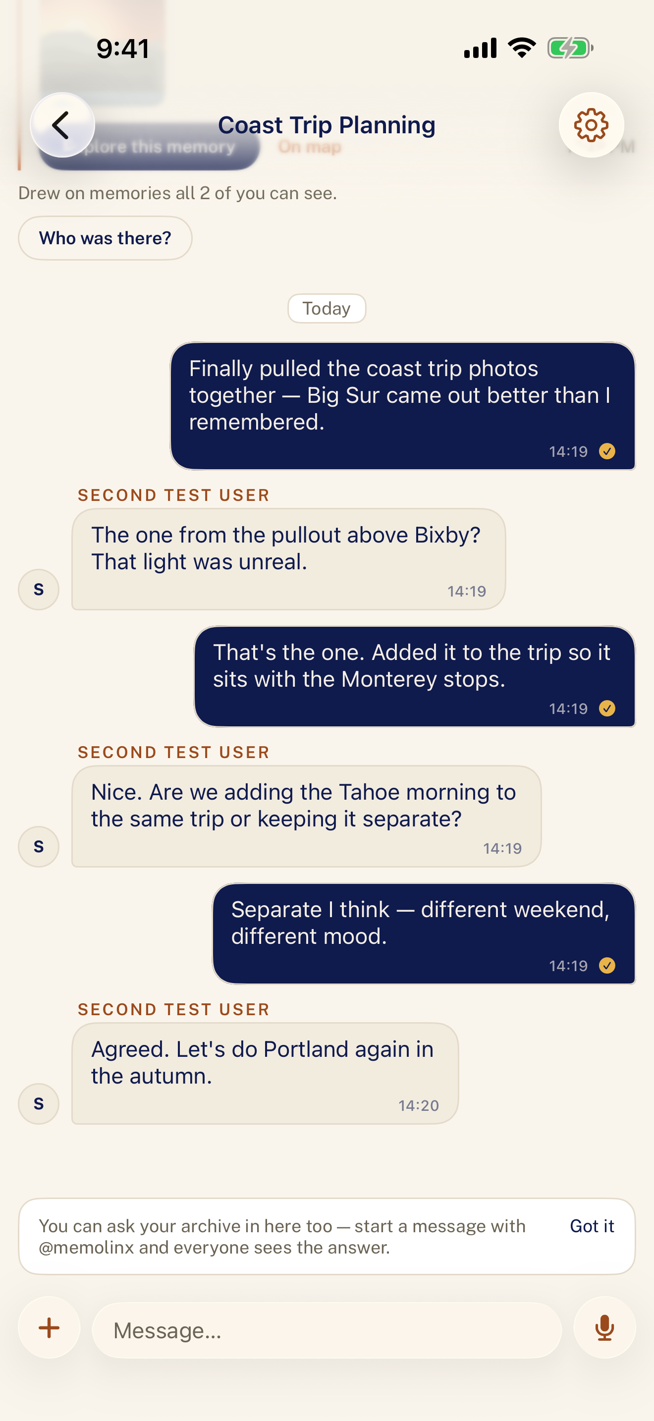 Memolinx screenshot 5