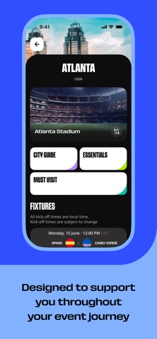 FIFA26 Accommodation Bureau iPhone screenshot