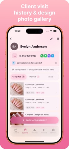 BeautyFlow CRM: Appointments Screenshot 3 of 10