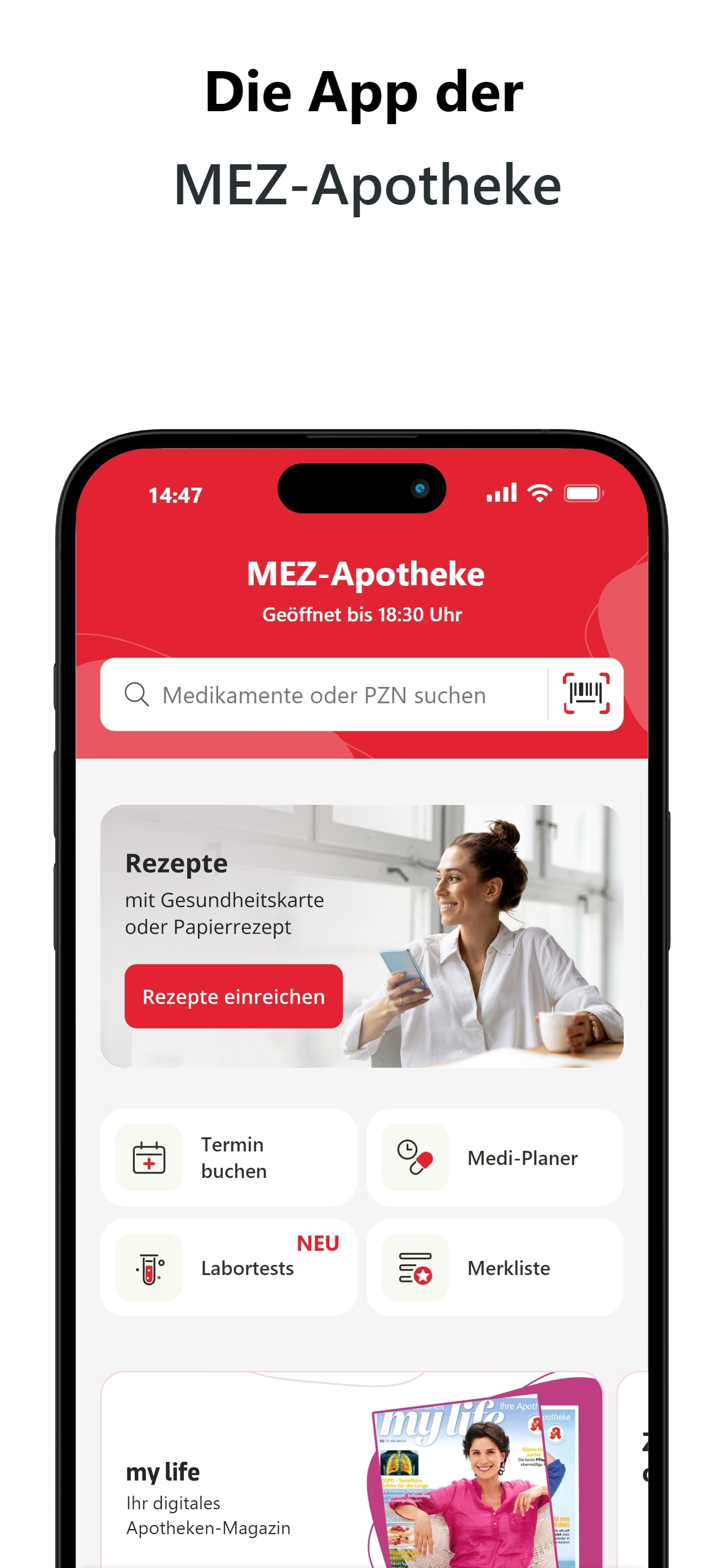 MEZ Apotheke Gägelow screenshot 2