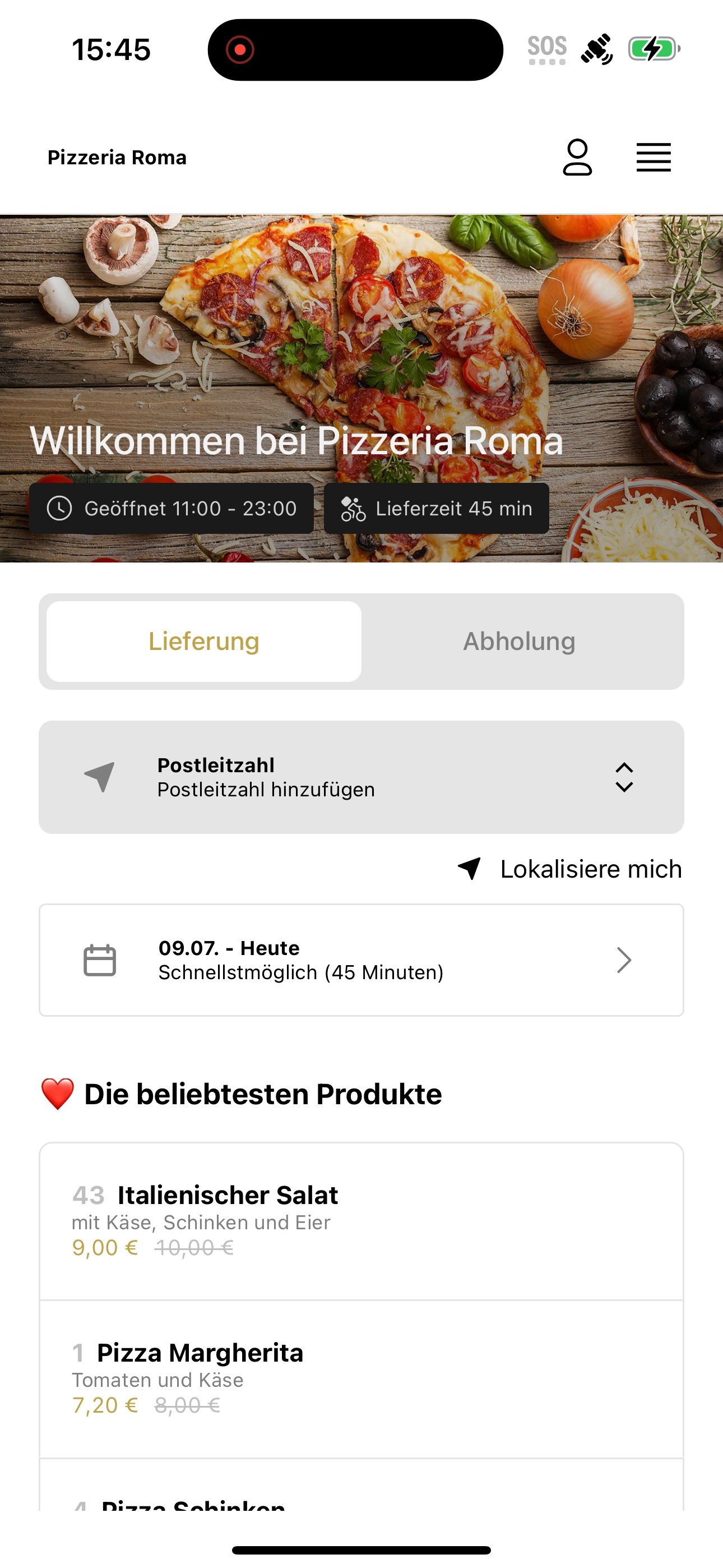 Pizzeria Roma Heddernheim screenshot 5