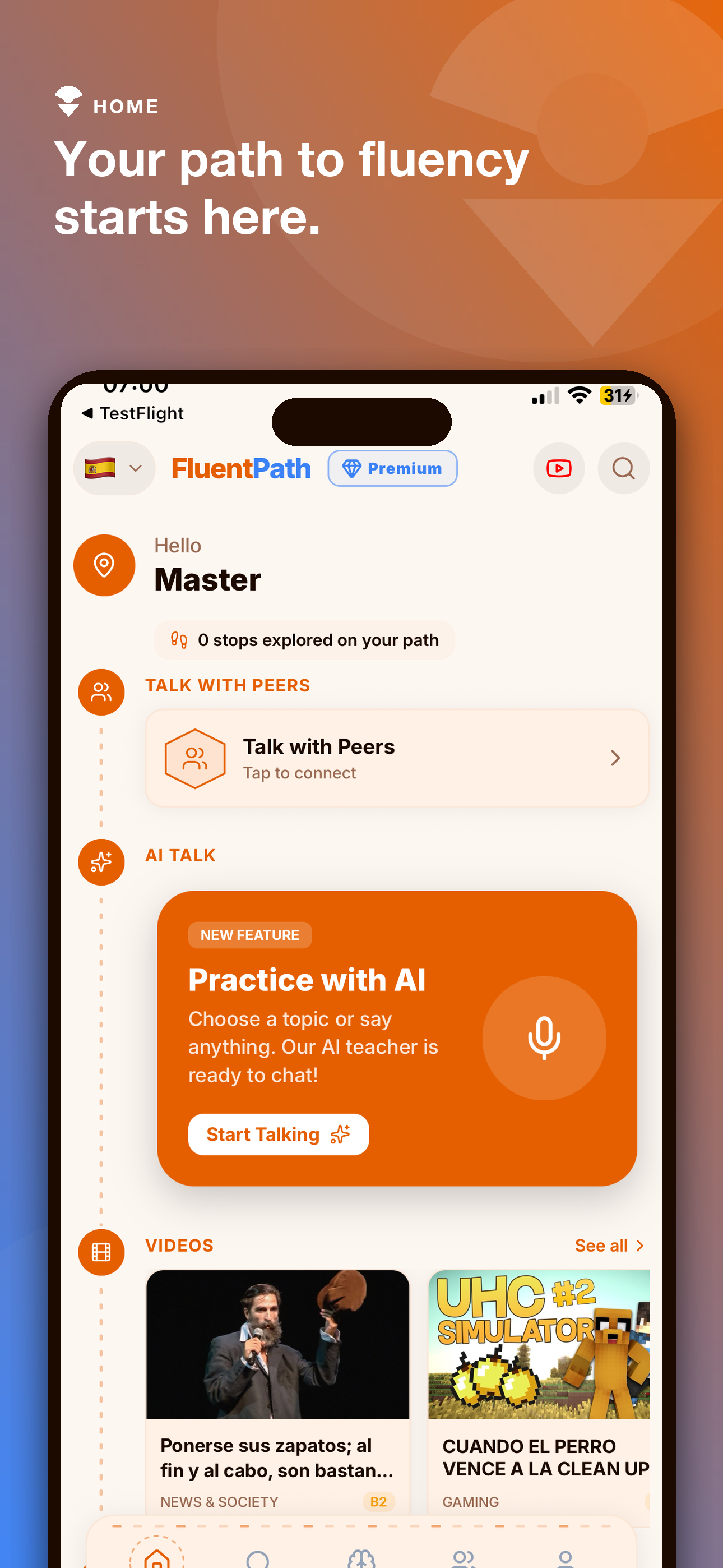 Learn Danish - FluentPath screenshot 2