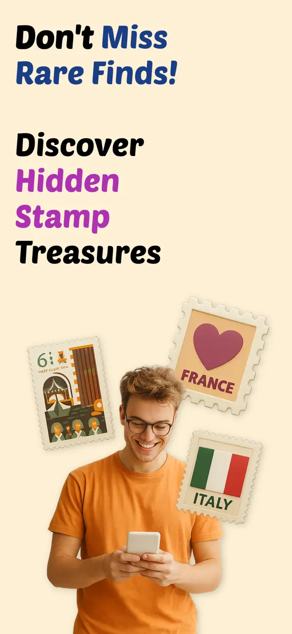 #1. Stamp & Postmark Identifier (iOS) Ved: PixelPort LLC