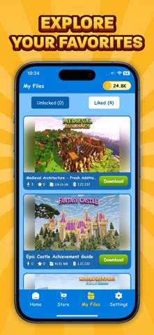 Buildings for Minecraft MC iPhone screenshot