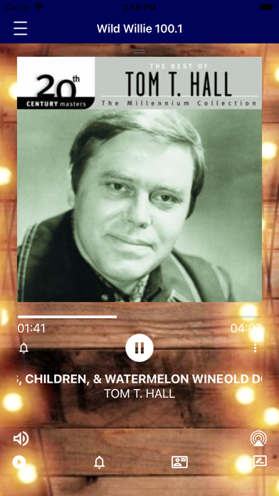 Wild Willie 100.1FM Screenshot 1 - AppWisp.com Wild Willie 100.1FM Screenshot 1 - AppWisp.com