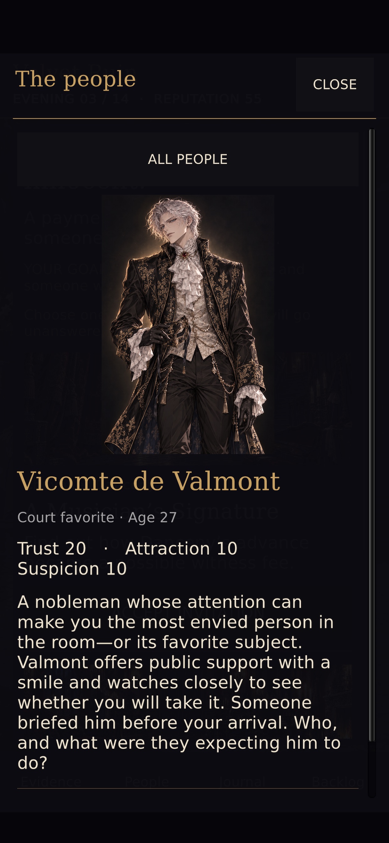 Screenshot 2 of Velvet Ruin