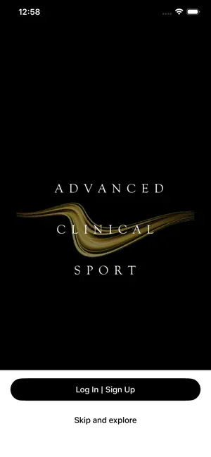 Advanced Clinical Sport. screenshot 1