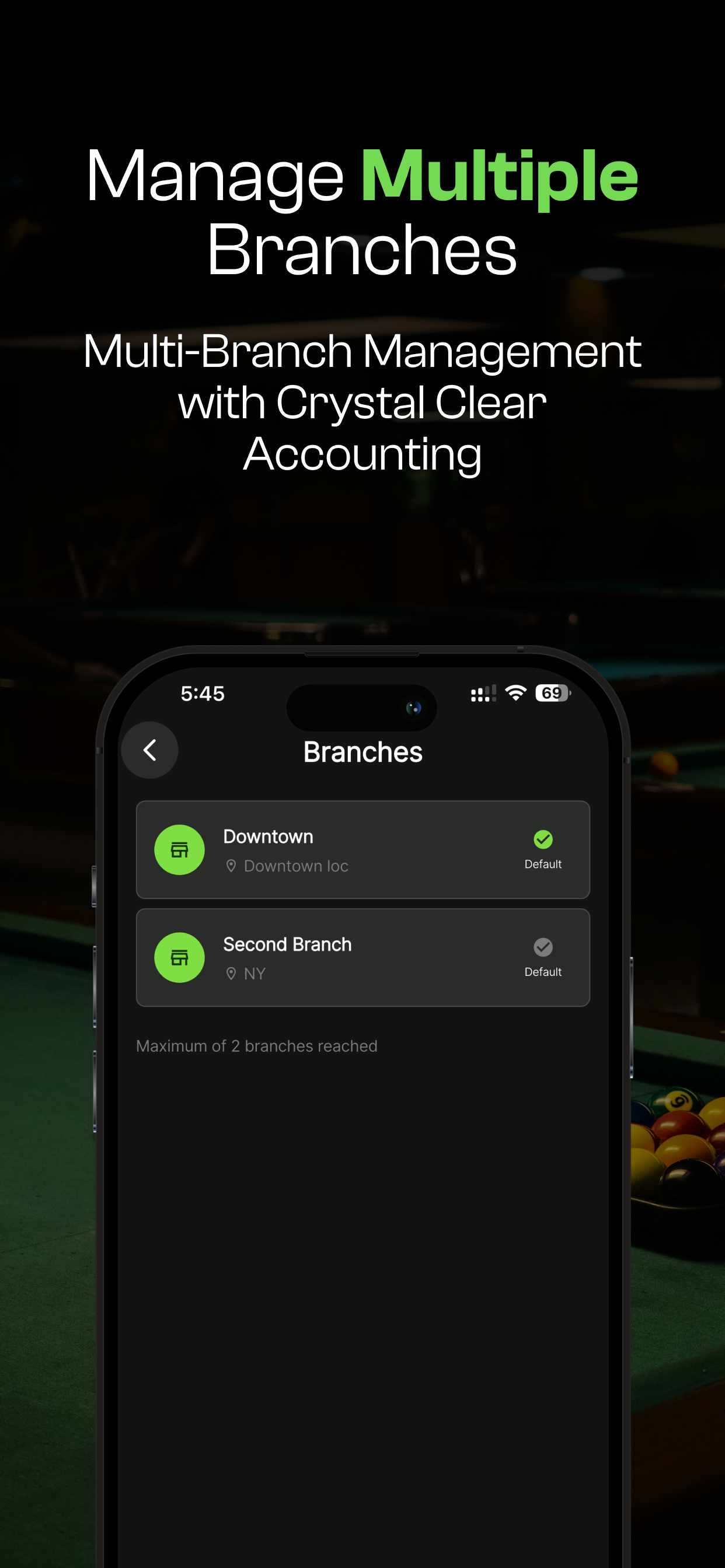 CueDesk: Snooker Manager screenshot 4