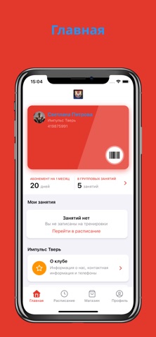 ФК Импульс Тверь iPhone screenshot