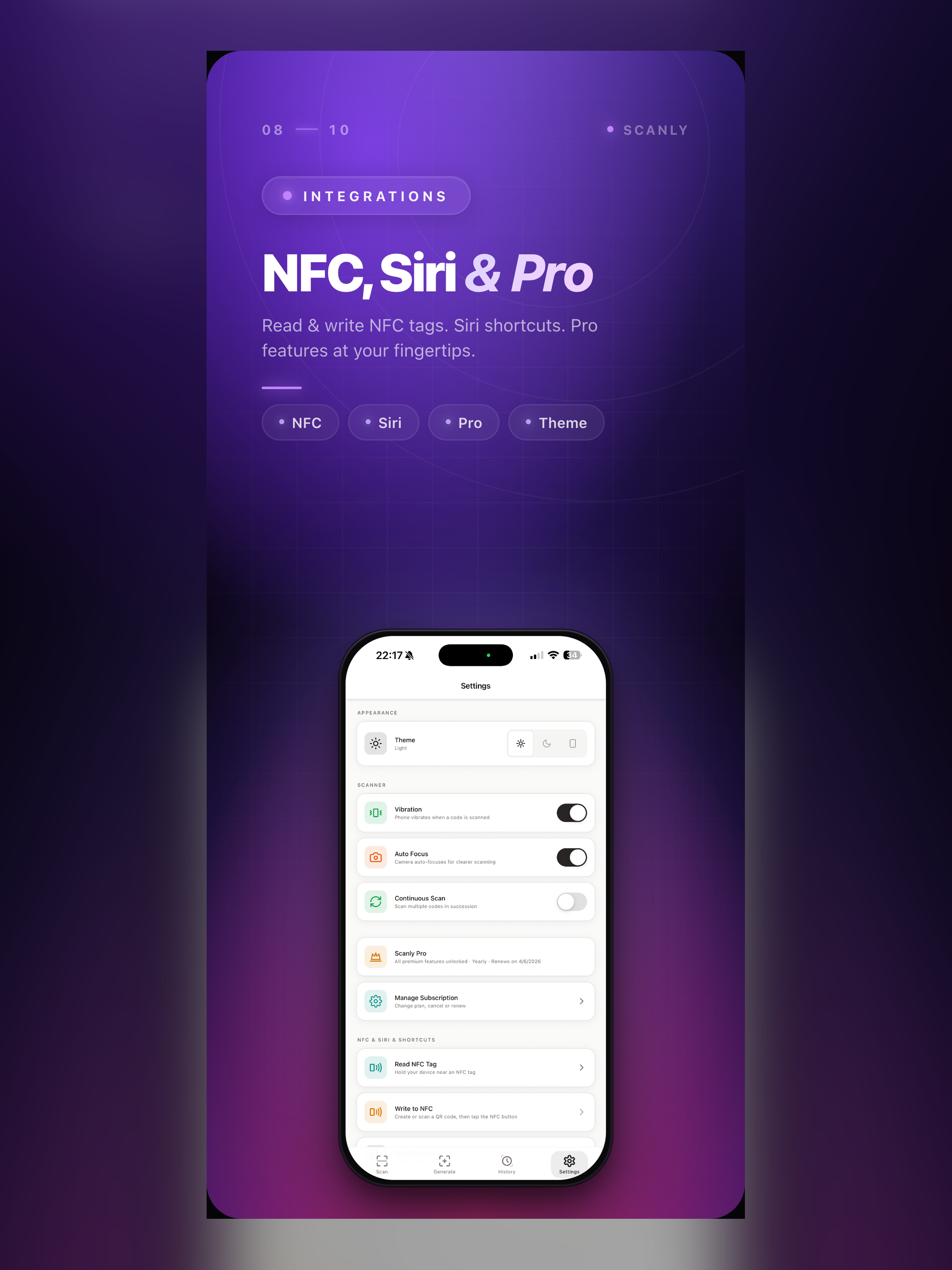 Scanly: QR Scanner & Generator