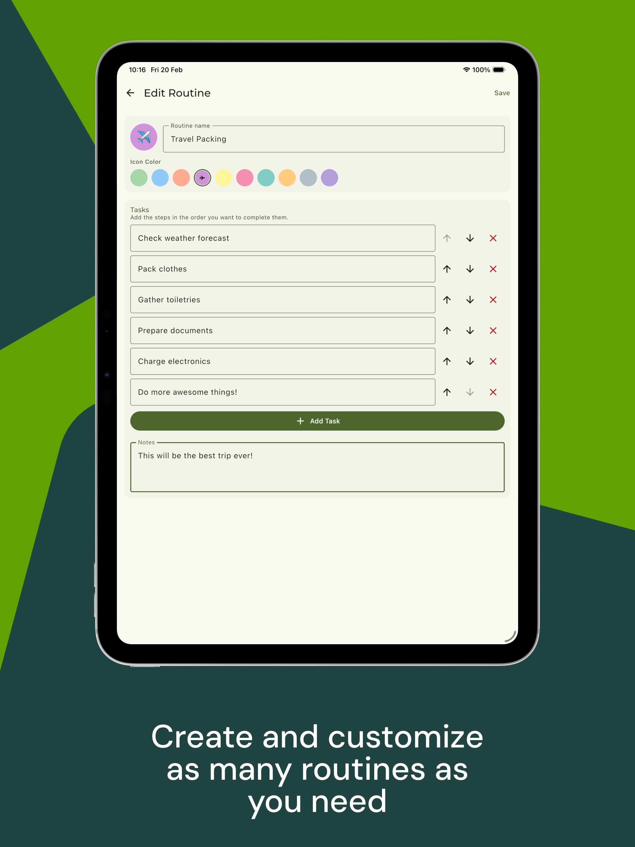 My Checklist Routines screenshot 12