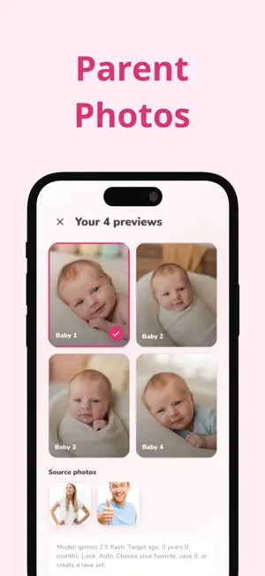 BabyPeek: AI Baby Generator screenshot 3