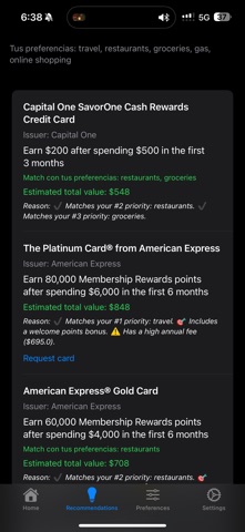PerkPilotApp Screenshot 2 of 4