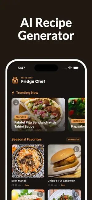 AI Chef:Magic Recipe Generator screenshot 1