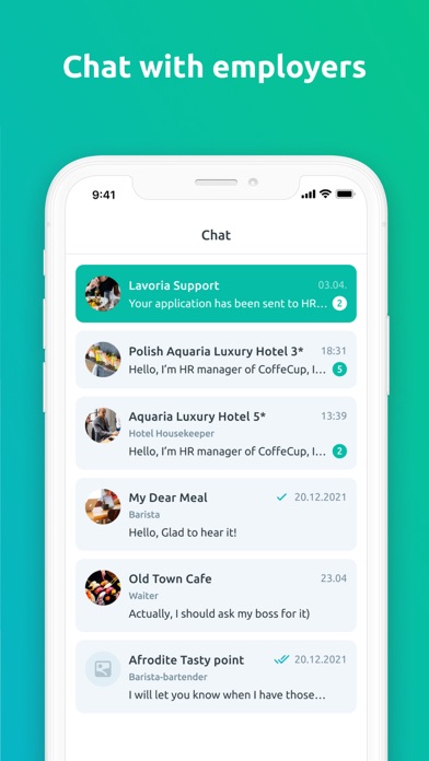Lavoria. Jobs and vacancies Screenshot