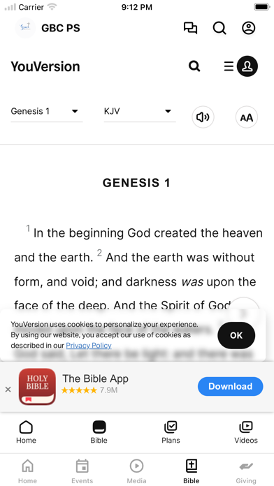 Grace Baptist Church Midtown Screenshot