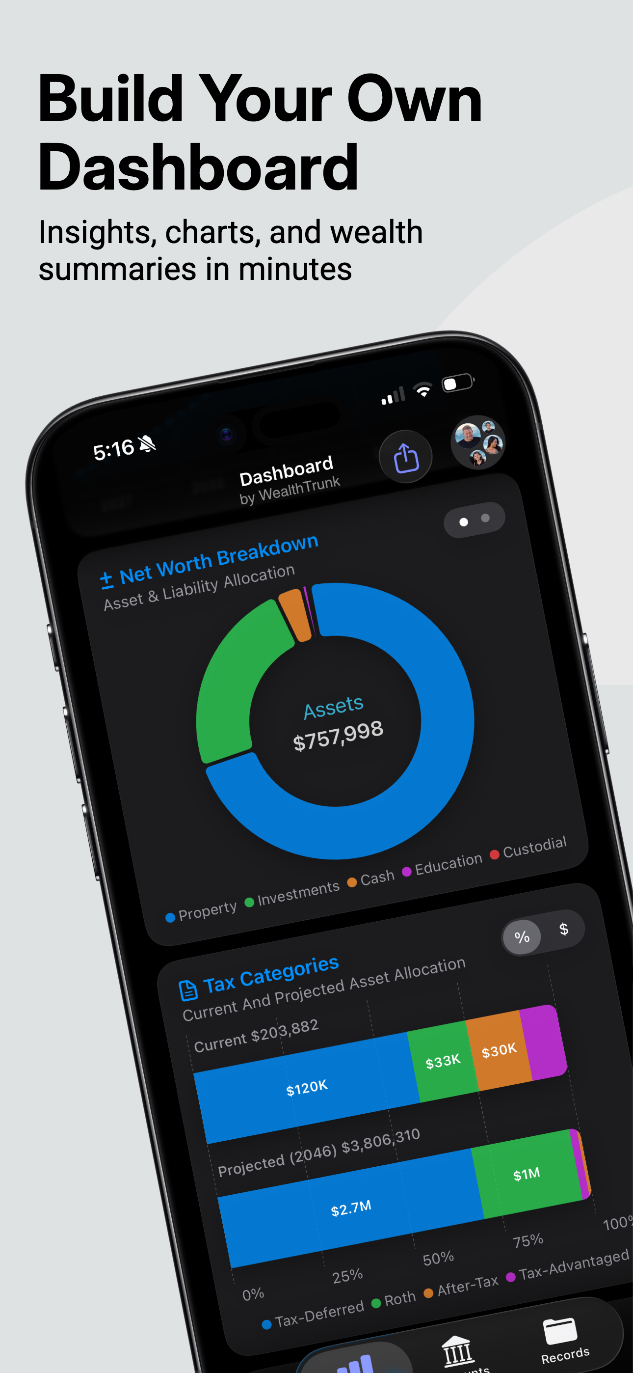 WealthTrunk: Net Worth Tracker screenshot 4