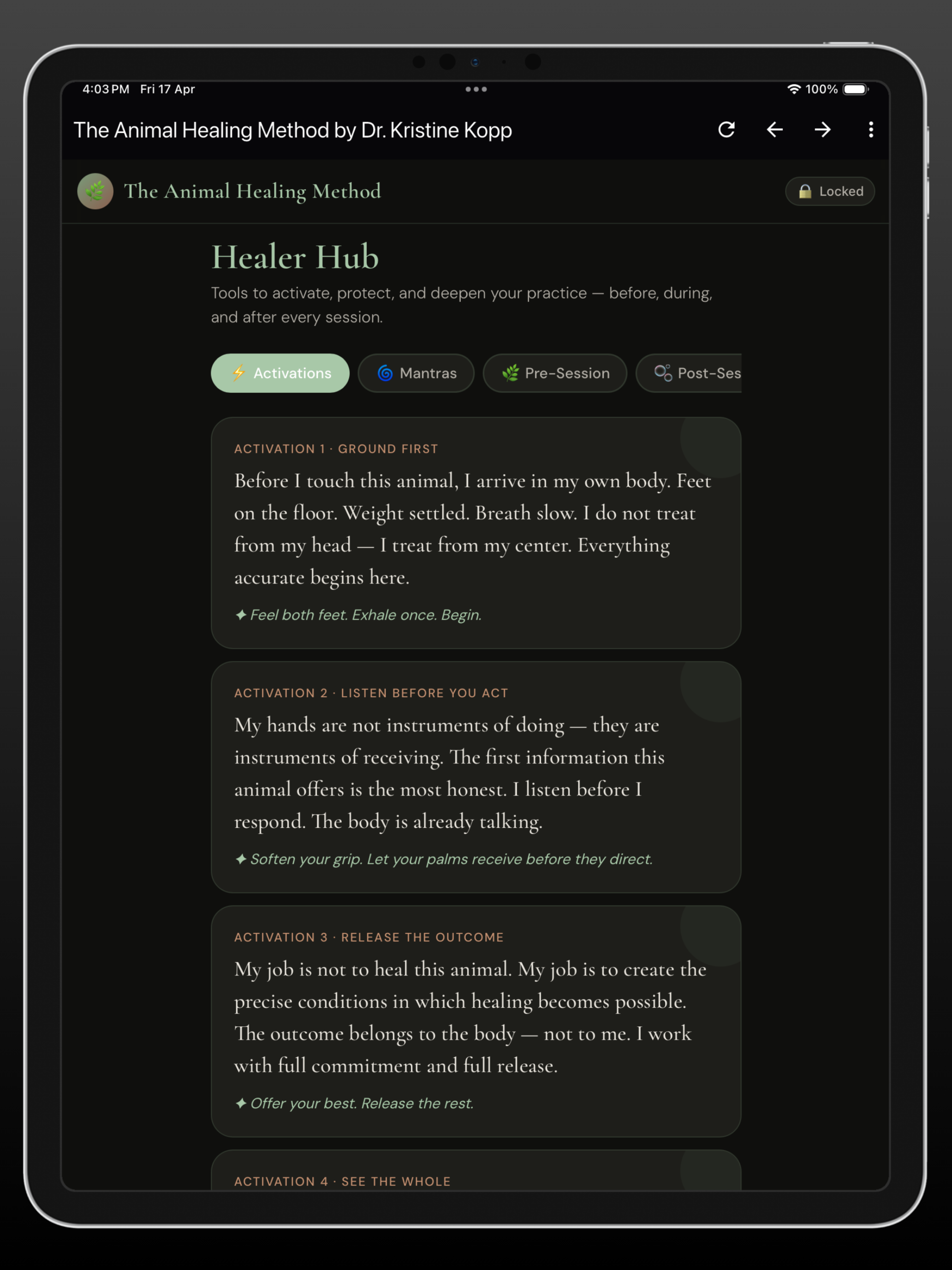 The Animal Healing Method screenshot 11